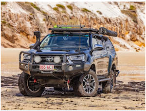 Bull Bars: 2020+ Toyota Hilux SR5/SR Ironman 4x4 Commercial Deluxe Bullbar