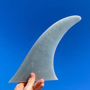 Glass Ons: 10" The George - Clear/Raw - Glass On