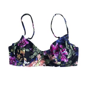 All Separates: TROPEZ BIKINI TOP IN NIGHT FLORAL