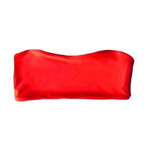 All Separates: BERMUDA BIKINI TOP IN CORAL RED