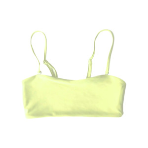 All Separates: BERMUDA BIKINI TOP IN AVOCADO GREEN