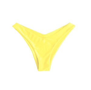 All Separates: ALINA V-CUT BIKINI BOTTOM - DAISY YELLOW