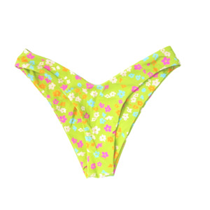 Limited Edition: MALDIVES BIKINI BOTTOMS - LIME COLADA