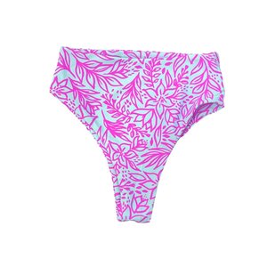 Limited Edition: BAUDOUIN BIKINI BOTTOM - ORCHID PALMS