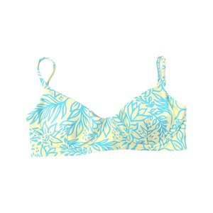 TROPEZ BIKINI TOP - BANANA PALMS
