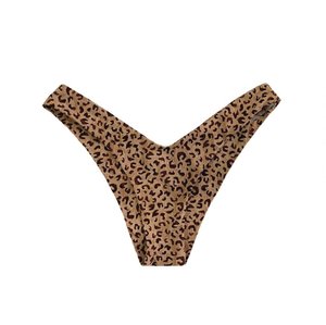 MALDIVES BIKINI BOTTOMS IN MOCHA LEOPARD