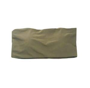 Bandeau Bikini Tops: BAUDOUIN BIKINI TOP IN KHAKI WILLOW