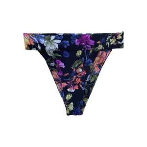 More Coverage Swim Bottoms: ANNA BIKINI BOTTOMS - NIGHT FLORAL