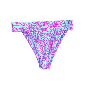 More Coverage Swim Bottoms: ANNA BIKINI BOTTOMS - ORCHID PALMS