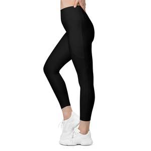 Leggings: POCKET LEGGINGS - BLACK