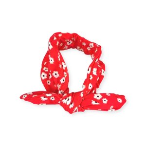 Floral Sangria 1: BONELLA TOP KNOT HEADBAND - FLORAL SANGRIA