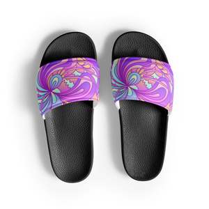 Shoes: HAWAII WOMEN'S SLIDES - PURPLE DELICA