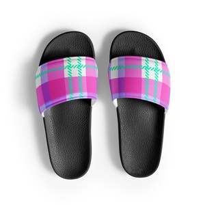 Shoes: HAWAII WOMEN'S SLIDES - RETROCHECKI