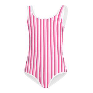 Kids Swim: SOFIA KIDS SWIMSUIT - PINK STRIPES