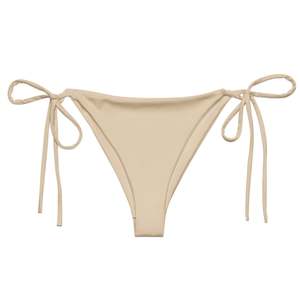 All Bottoms: STRING BIKINI BOTTOM ECO - CHAMPAGNE