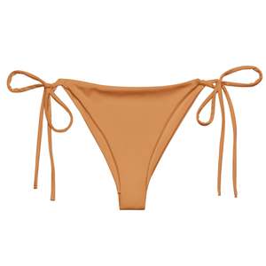 STRING BIKINI BOTTOM ECO - ORANGE SPICE