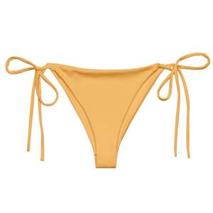 STRING BIKINI BOTTOM ECO - PEACH