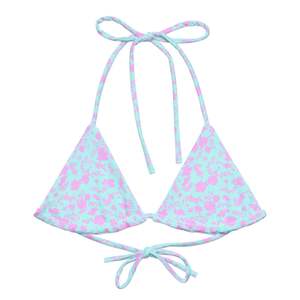 TRIANGLE STRING BIKINI TOP ECO - OHRID BLOOM ECO