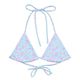 Triangle String Bikini Top Eco - Ohrid Bloom Eco