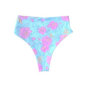 Floral Prints: BAUDOUIN BIKINI BOTTOMS - PARIS FLEURI BLUE