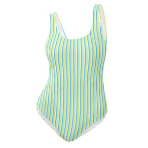 One Piece Swimsuits: FLORIDA ECO ONE PIECE SWIMSUIT - ISLAND STRIPES