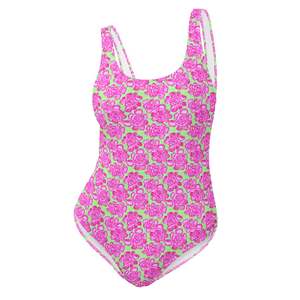 FLORIDA ECO ONE PIECE SWIMSUIT - PINKLIMA BLOOMS