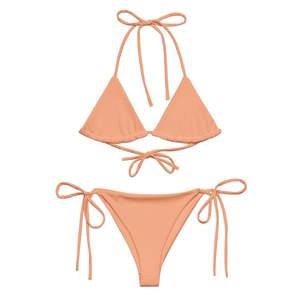 Bikini Sets: STRING BIKINI SET ECO - PEACHY PINK