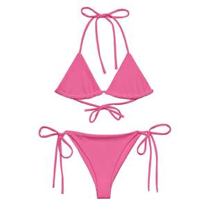 Bikini Sets: STRING BIKINI SET ECO - ROSE PINK