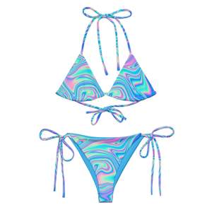 Bikini Sets: STRING BIKINI SET ECO - NEON DELIC