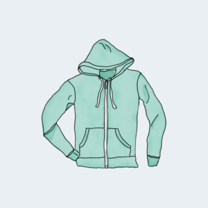 Products: Hoodie with Zipper - Pinkerbelle Direct Promotions