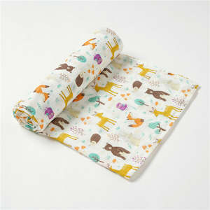 Lily & George - Enchanted Forest Bamboo/Cotton Muslin
