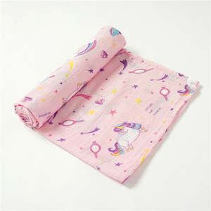 Baby: Lily & George - Rainbow Dream Bamboo/Cotton Muslin