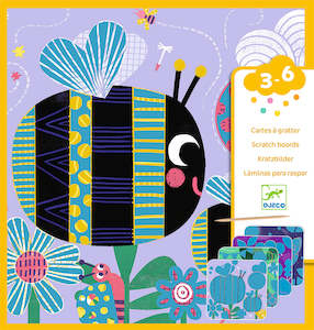 Djeco - Scratch Boards - Bugs