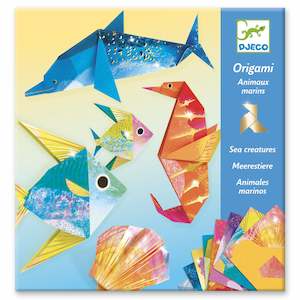Djeco: Djeco - Origami - Sea Creatures