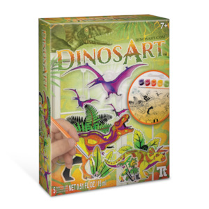 Creative Kits: DinosArt Suncatchers