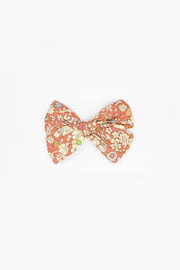 Antler: Antler Bow Clip - Floral Rosewood