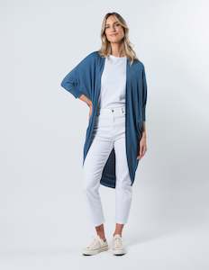 Cardigans: Stella + Gemma Chardy Cardi - Denim