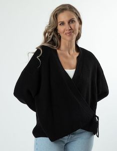 Cardigans: Stella + Gemma Elma Cardi - Black
