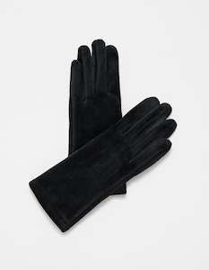 Gloves: Stella + Gemma Gloves - Black Velvet Luxe