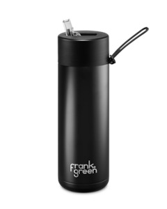 Frank Green Ceramic Reusable Bottle - Midnight - 20oz/595ml