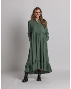 Stella + Gemma Greenwich Dress - Evergreen