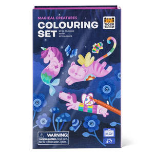 Tiger Tribe - Magical Creatures Colouring Set