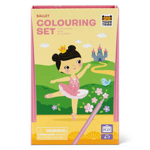 Tiger Tribe: Tiger Tribe - Ballet Colouring Set