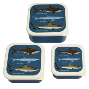 Rex London Snack Box - Sharks