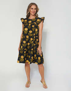 Dresses: Stella + Gemma Sienna Dress - Fiore Black