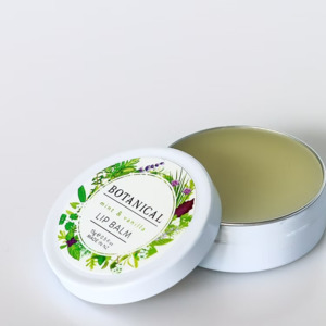 Botanical - Mint and Vanilla Lip Balm