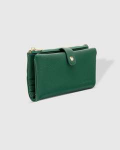 Wallets: Louenhide Stella Wallet - Green