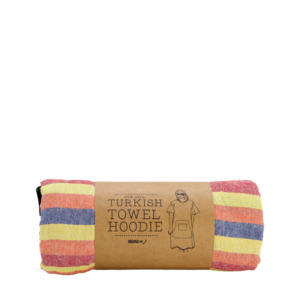 Moana Road - Turkish Towel Hoodie - Multicolour