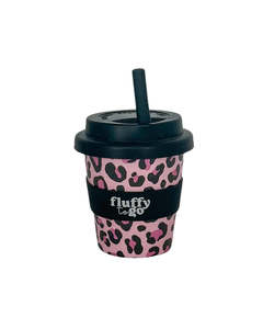 Drink Bottles Cups: Fluffy to Go - Leopard