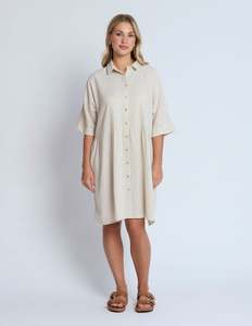 Stella + Gemma Tally Dress - Natural